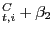 $ _{t,i}^{C}+\beta_{2} $