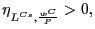 $ \eta_{L^{Cs},\frac{w^{C}}{P}}>0,$