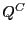 $ Q^{C}$