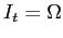 $ I_{t}=\Omega$