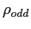 $ \rho_{odd}$