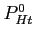 $P_{Ht}^{0}$