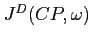 $J^{D}(CP,\omega )$
