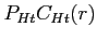 $\displaystyle P_{Ht}C_{Ht}(r)$
