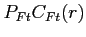 $\displaystyle P_{Ft}C_{Ft}(r)$