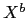 $ X^{b}$