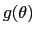 $ g(\theta)$