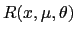 $ R(x,\mu,\theta)$
