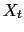 $ X_{t}$