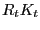 $ R_{t}K_{t}$