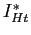 $ I_{Ht}^{\ast}$