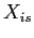$ X_{is}$
