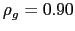 $ \rho_{g} = 0.90$