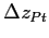 $ \Delta z_{Pt}$