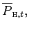 $ \overline{P}_{\text{\textsc{h}},t},$