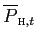$ \overline{P}_{\text{\textsc{h}},t}$