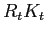 $ R_{t}K_{t}$