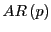 $ AR\left( p\right) $