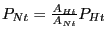 $ P_{Nt} =\frac{A_{Ht} }{A_{Nt} }P_{Ht} $