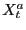 $ X_{t}^{a}$