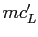 $ mc_{L}^{\prime}$