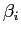 $ \beta_{i}$