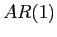 $ AR(1)$