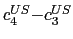 $ {\small c}_{4}^{US}{\small -c}_{3}^{US}$