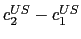 $ c_{2}^{US}-c_{1}^{US}$