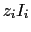 $ z_{i} I_{i}$