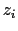 $ z_{i}$