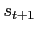$ s_{t+1}$