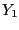 $\displaystyle Y_{1} $