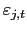 $ \varepsilon_{j,t}$