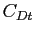 $ C_{Dt}$