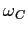 $ \omega_{C}$