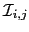 $ \mathcal{I}_{i,j}$