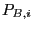 $ P_{B,i}$