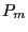 $ P_{m}$