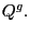 $ Q^{g}.$
