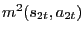 $ m^{2}(s_{2t}, a_{2t})$