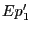 $ E p_{1}^{\prime}$