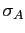 $\sigma_A$