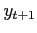 $ y_{t+1}$