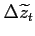 $ \Delta \widetilde{z}_t$