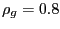 $ \rho_{g} = 0.8$