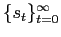 $ \{s_{t}\}_{t=0}^{\infty}$
