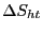 $ \Delta S_{ht}$