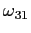 $ \omega_{31}$