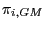 $ \pi_{i,GM}$
